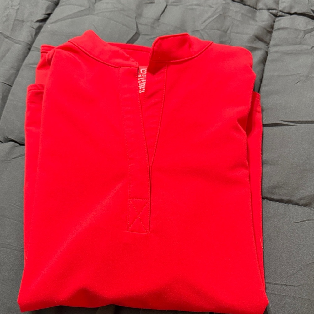 Figs Bold Red Medical Top medium (Pop) rare color